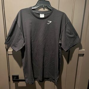 Gymshark Black Short Sleeve Tee for Active Comfort Size MEDIUM New